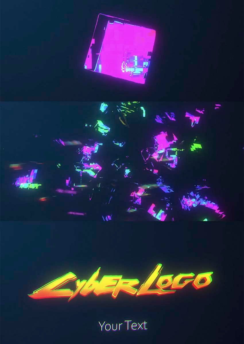 Glitch Cyber Logo
